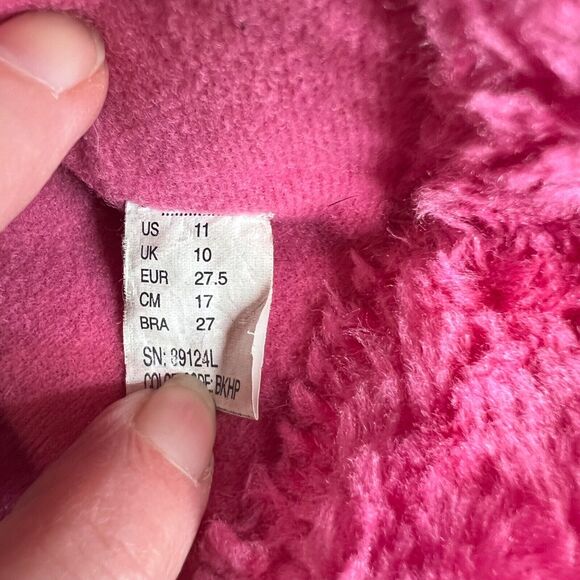 Skechers Girls Mid-Calf Black Boots Pink Buttons Size 11 Fall Winter - Picture 3 of 10